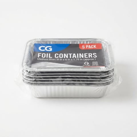 CG Foil Containers 5pk