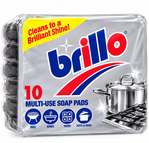 Brillo Soap Pads 10S
