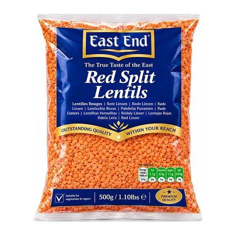 East End Red Split Lentils 2kg