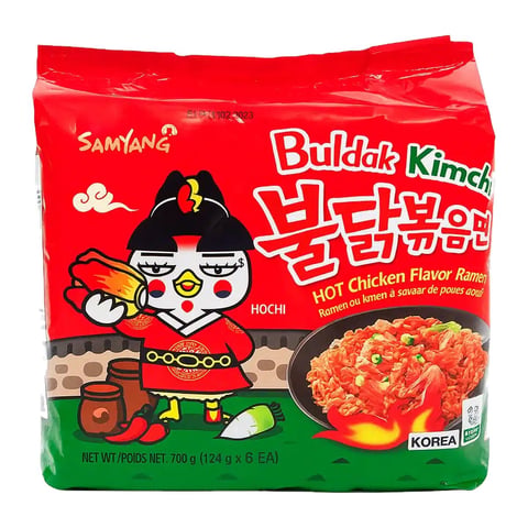 Samyang Kimchi Hot Chicken Ramen 5pack
