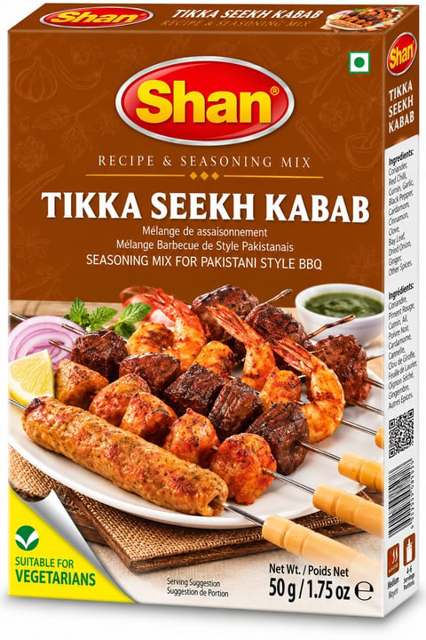 Shan Tikka Seekh Kabab
