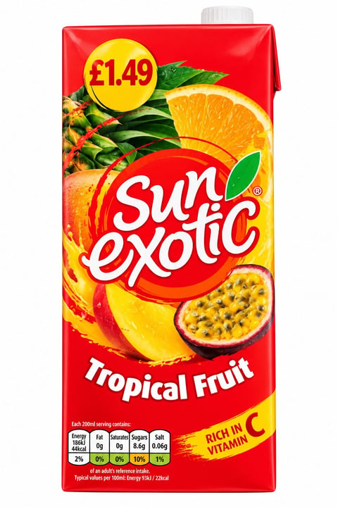 Sun Exotic Tropical Fruit 1 ltr