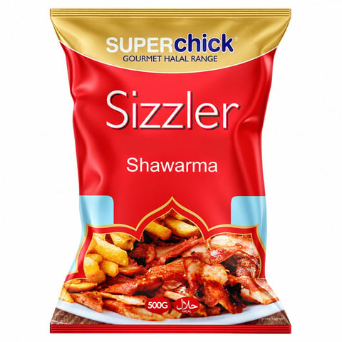 SuperChick Sizzler Shawarma 500g