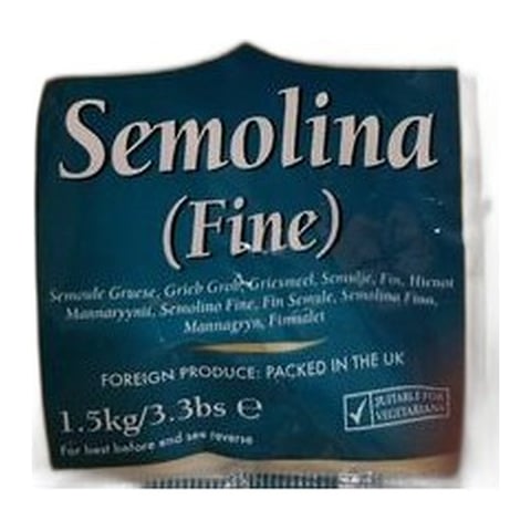EE Semolina Fine 1.5kg