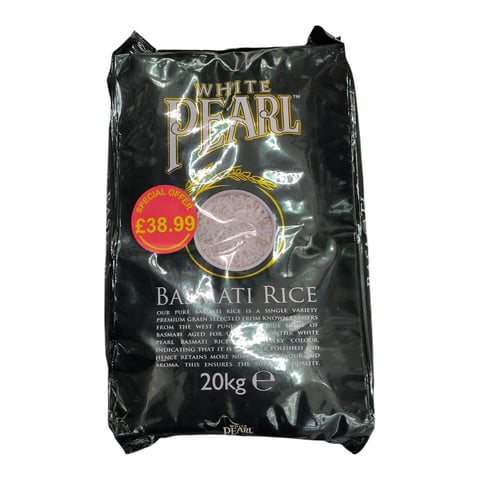 Pearl White Basmati 20kg