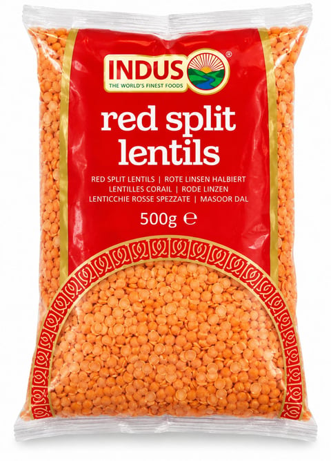 Indus Red Split Lentils 500g