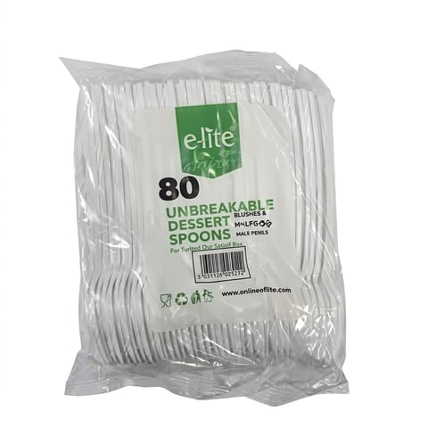 Elite Desert Spoon 80 Pack
