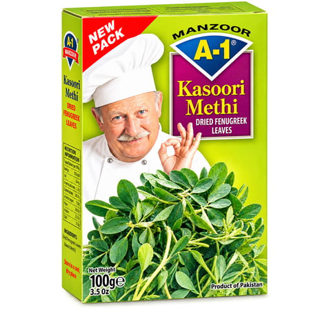 A1 Kasoori Methi - Premium Dried Fenugreek Leaves