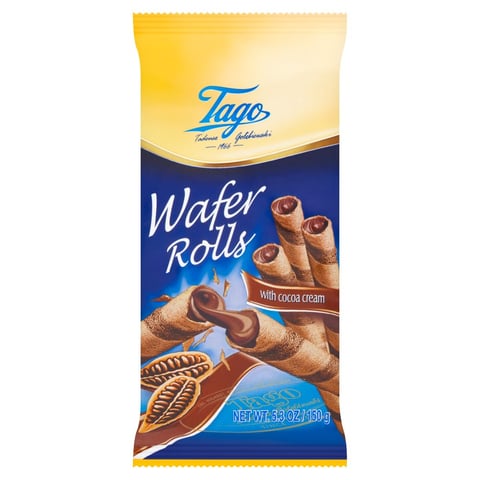 Tago Cocoa Wafer Rolls
