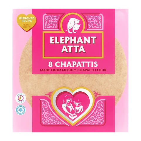 Elephant 8 Chapattis