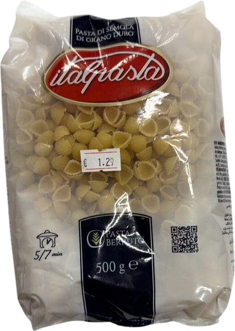 Pasta Berruto Shell Pasta