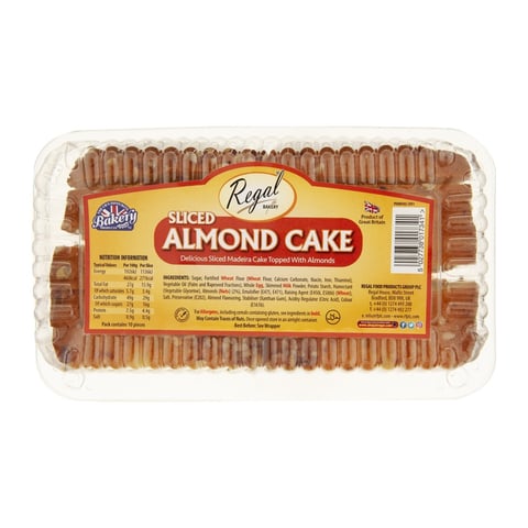 Regal Sliced Almond Cake