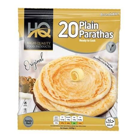 HQ 20 Plain Parathas