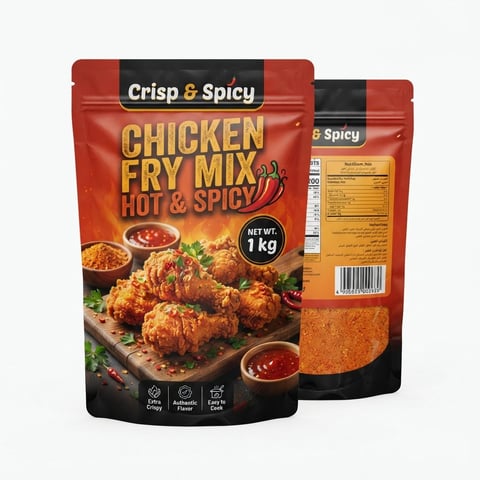 CHICKEN FRY MIX HOT & SPICY 1kg