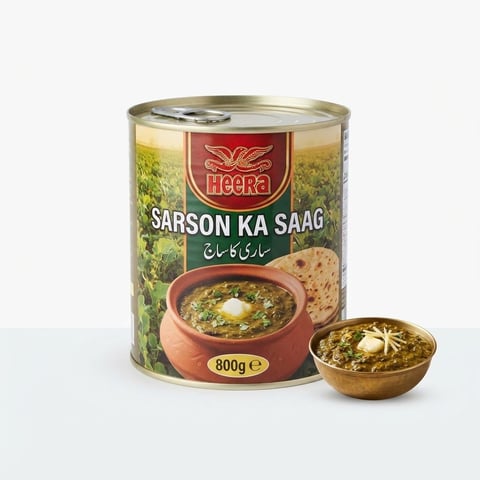 Heera Sarson Ka Saag 800g
