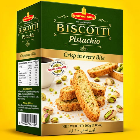 United Pista Biscotti
