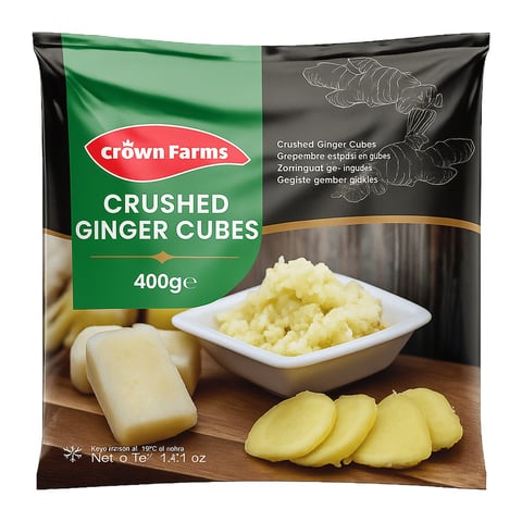 Crushed Ginger Cubes