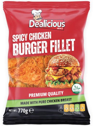 Dealicious Spicy Chicken Fillet 770g