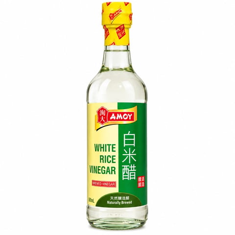 Amoy White Rice Vinegar 500ml - Premium Cooking Vinegar