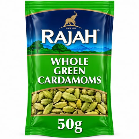 Rajah Green Cardamon 50g