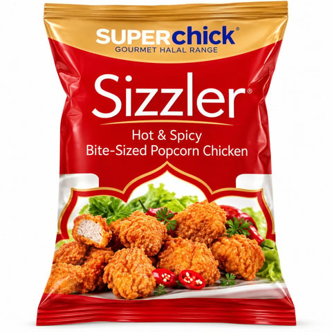 Sizzler Hot&Spicy Popcorn Chicken 1kg