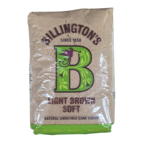 Billington's Light Brown Soft Natural Unrefined Cane Sugar 500g