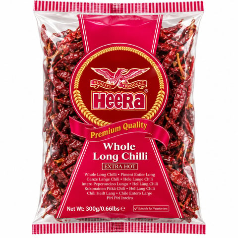 Heera Whole Long Chilli 200g