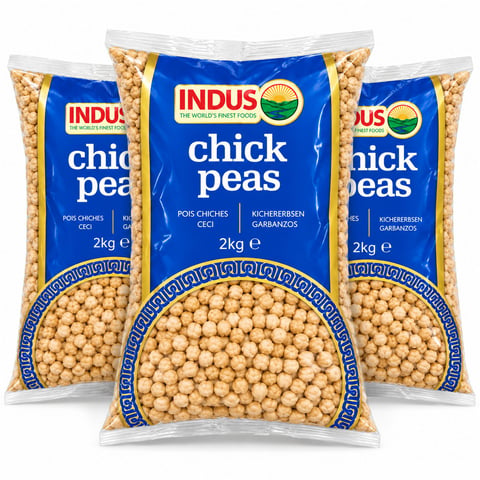 Indus Chick Peas 2kg (3 Pack)