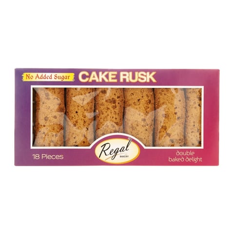 REGAL NO SUGAR CAKE RUSK 18