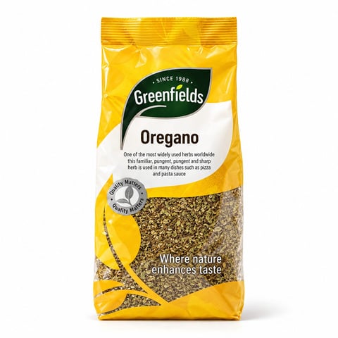 GreenFields Oregano 50g - Premium Aromatic Herb Leaves