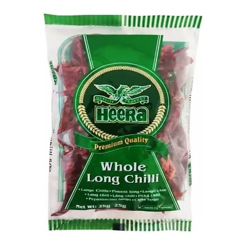Heera Whole Long Chili 25g