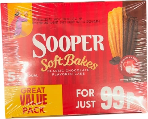 Sooper Soft Bake Chocolate