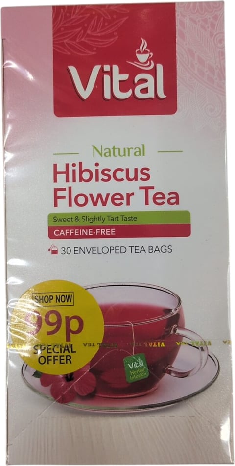 Vital Hibiscus Flowers Tea