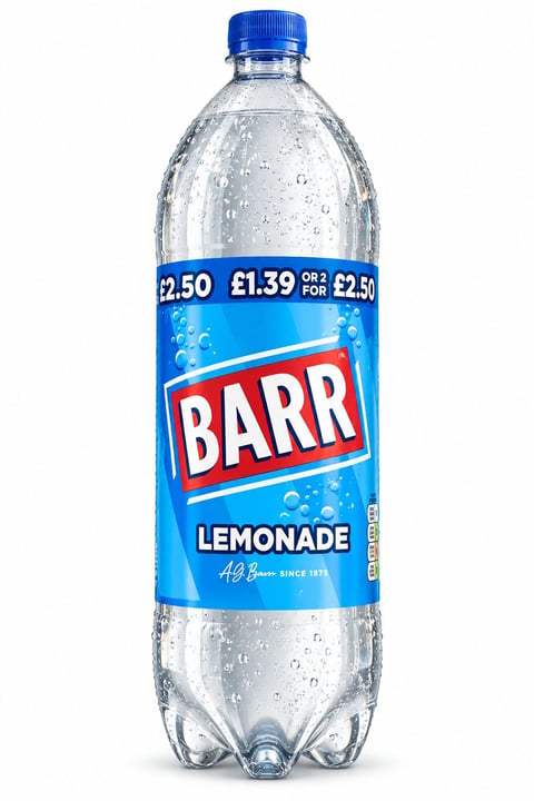 Barr Lemonade 2L