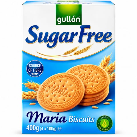 Gullon Sugar Free Maria Biscuits - Healthy Light Sweet Biscuits