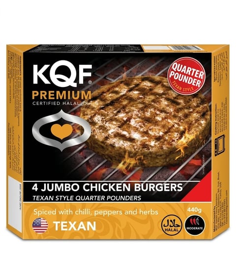 KQF 4 Jumbo Chicken Burgers