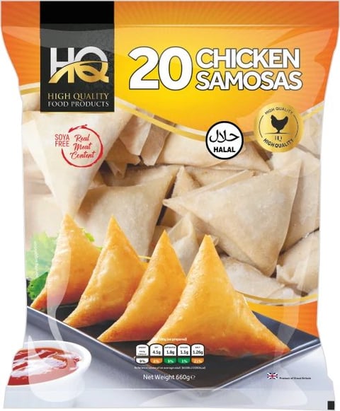 HQ 20 Meat Samosas