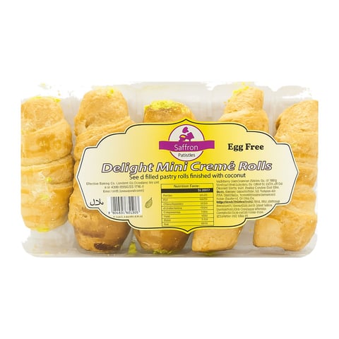 Saffron Creme Rolls