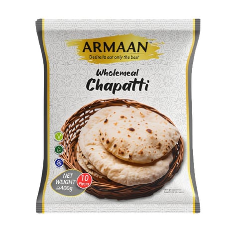 Armaan Wholemeal Chapati 10 Piece