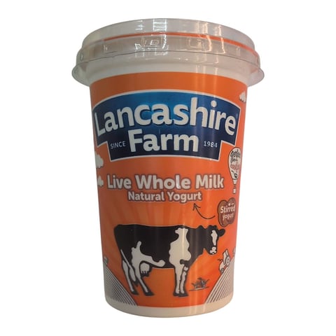 Lancashire Farm Live Whole Milk Natural