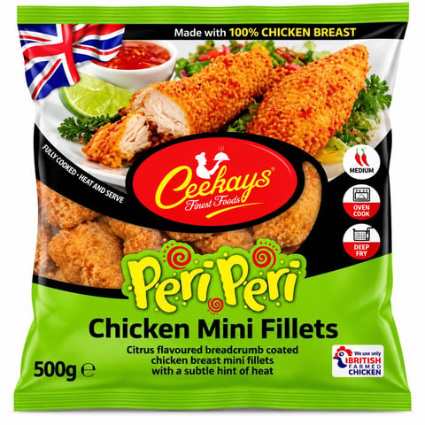 Ceekays Peri Peri Mini Fillets 500g