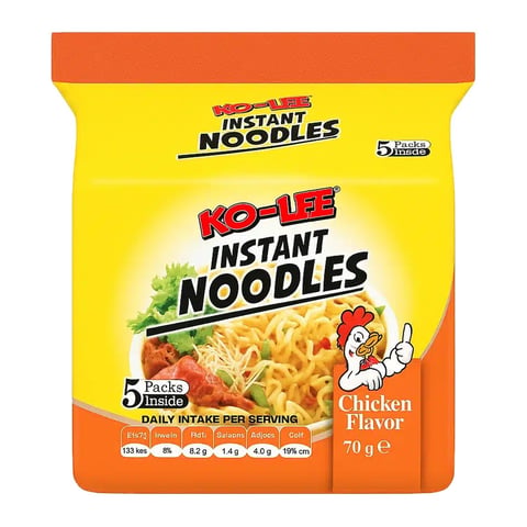 Ko-Lee Chicken Noodles 5 pack