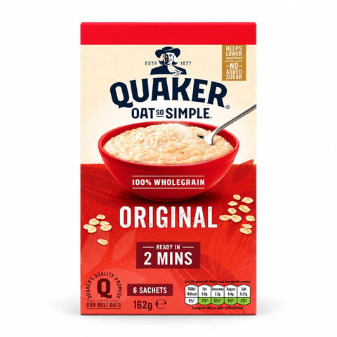Quaker Oat Orignal 162g