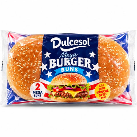 Dulcesol Mega Burger Buns
