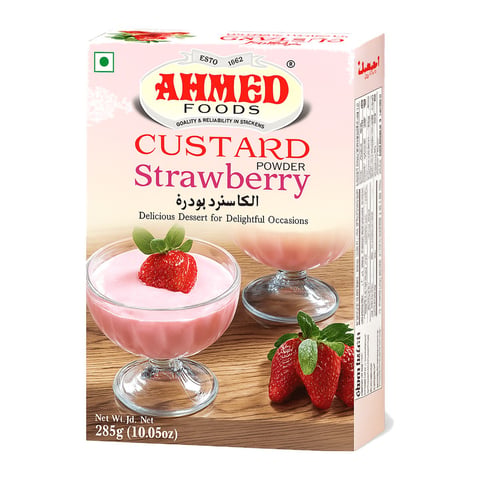 Custard Strawberry Powder