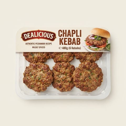 Dealicious Chapli Kebab
