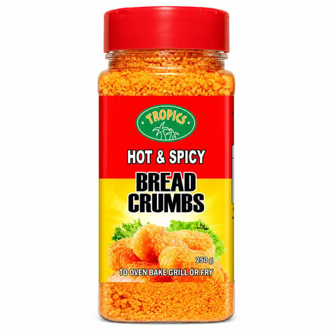 Tropics Hot And Spicy Bread Crumbs 250g