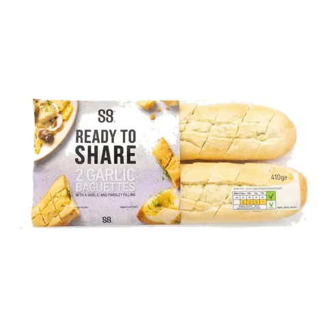 2 Garlic Baguettes