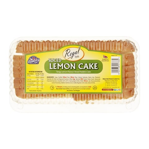 Regal Lemon Cake Slices