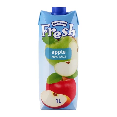 Fresh Apple Juice 1L - Refreshing Natural Apple Beverage